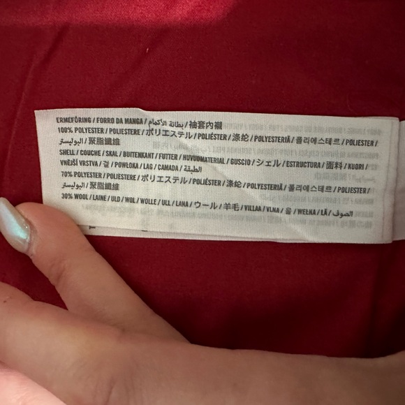 Abercrombie & Fitch Wool-Blend Dad Coat - Picture 8 of 8